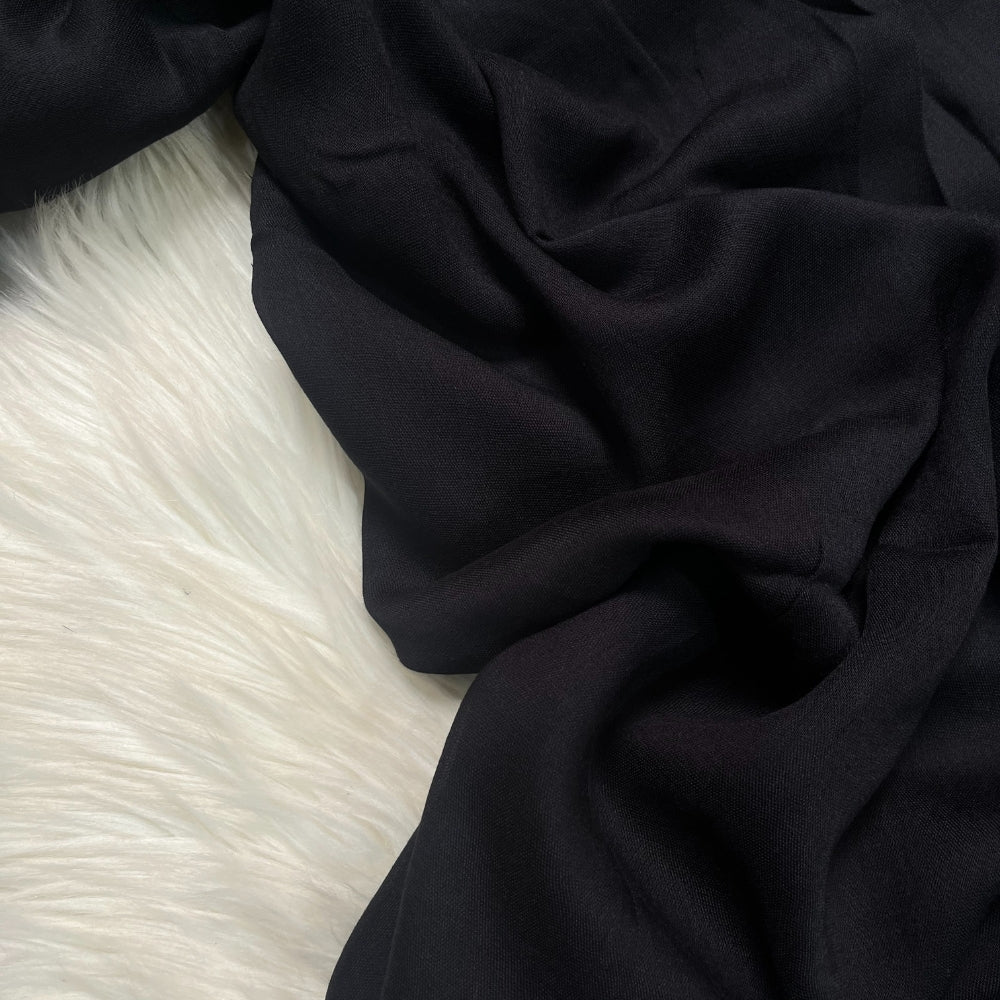 Modal Hijab - Black - Image 2